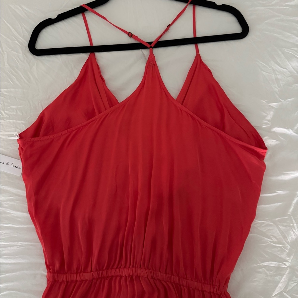 Vibrant Orange Maxi Dress YBF - Picture 15 of 15